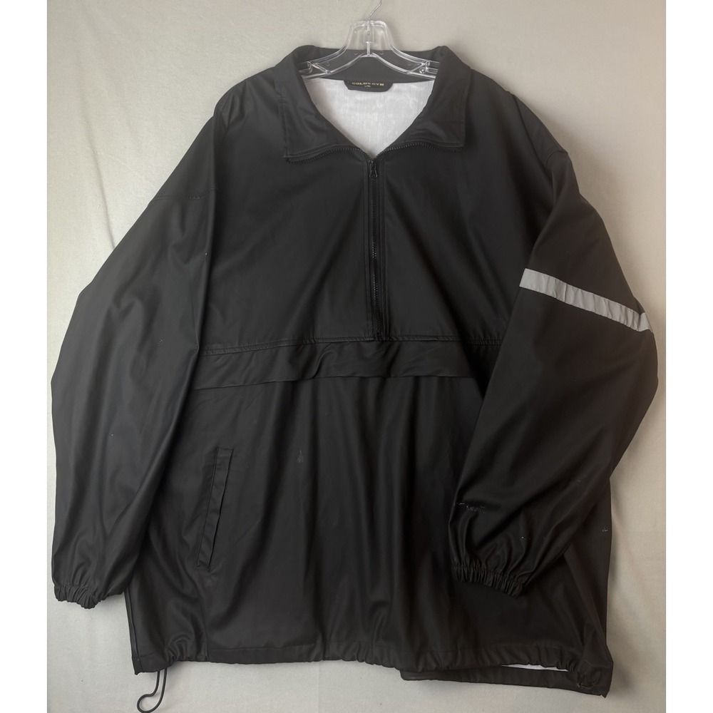 Gold's Gym Unisex XL Sauna Jacket‎ Black Full Zip Premium Sweat Suit Pre-Owned